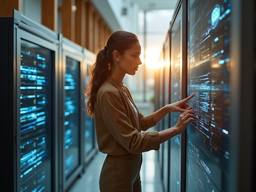 Solar panels integrated with computing infrastructure